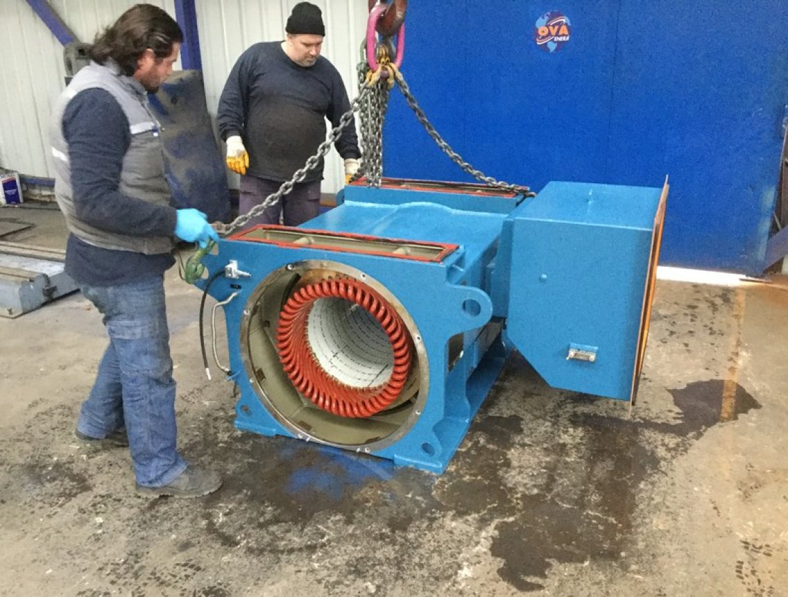 YG motor stator sarımı