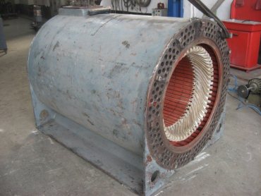 Wicklung und Reparatur von Schleifringläufer-Asynchronmotoren