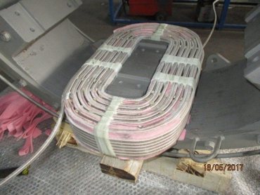 Převíjení magnetických míchadel Concast