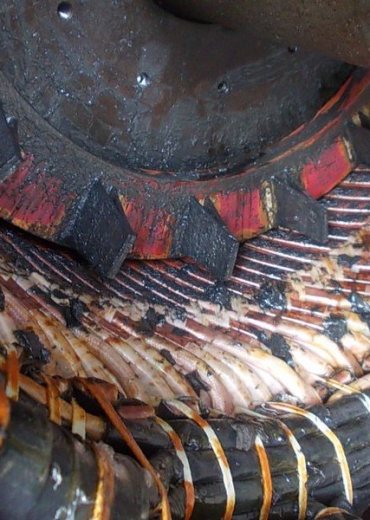 تعمیر و نگهداری موتور آسنکرون AC