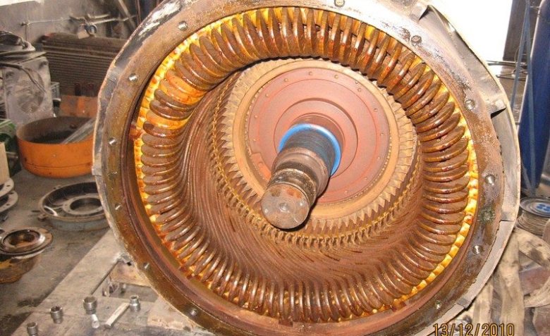 Převíjení generátorů vodních elektráren